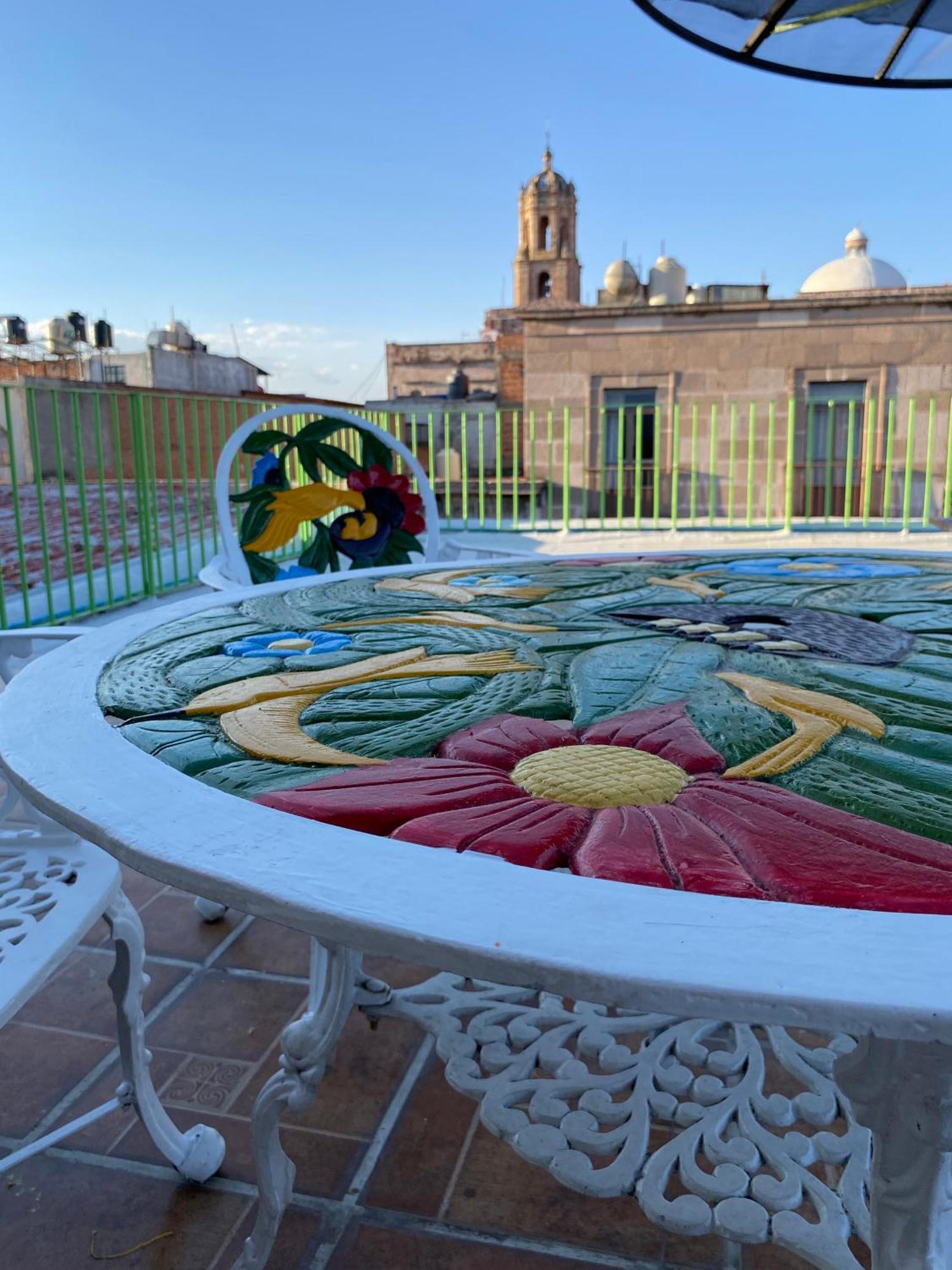 Hostal San Fransiskuni Hotel Morelia Eksteriør billede